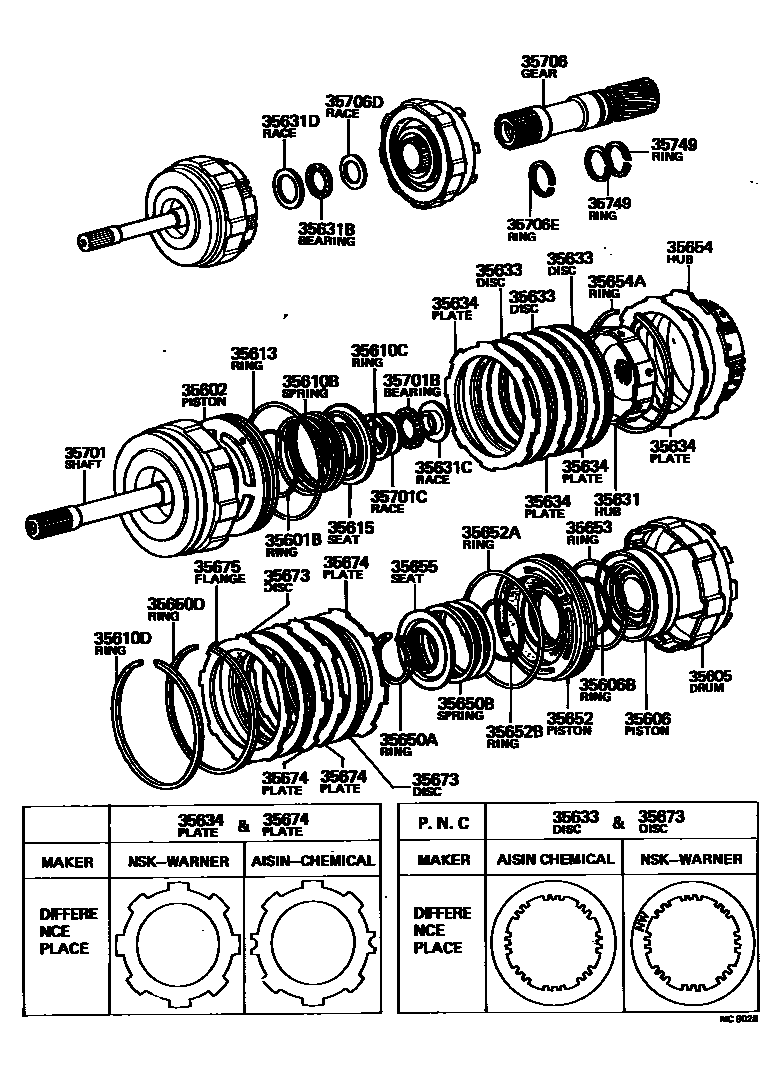 Parts diagram
