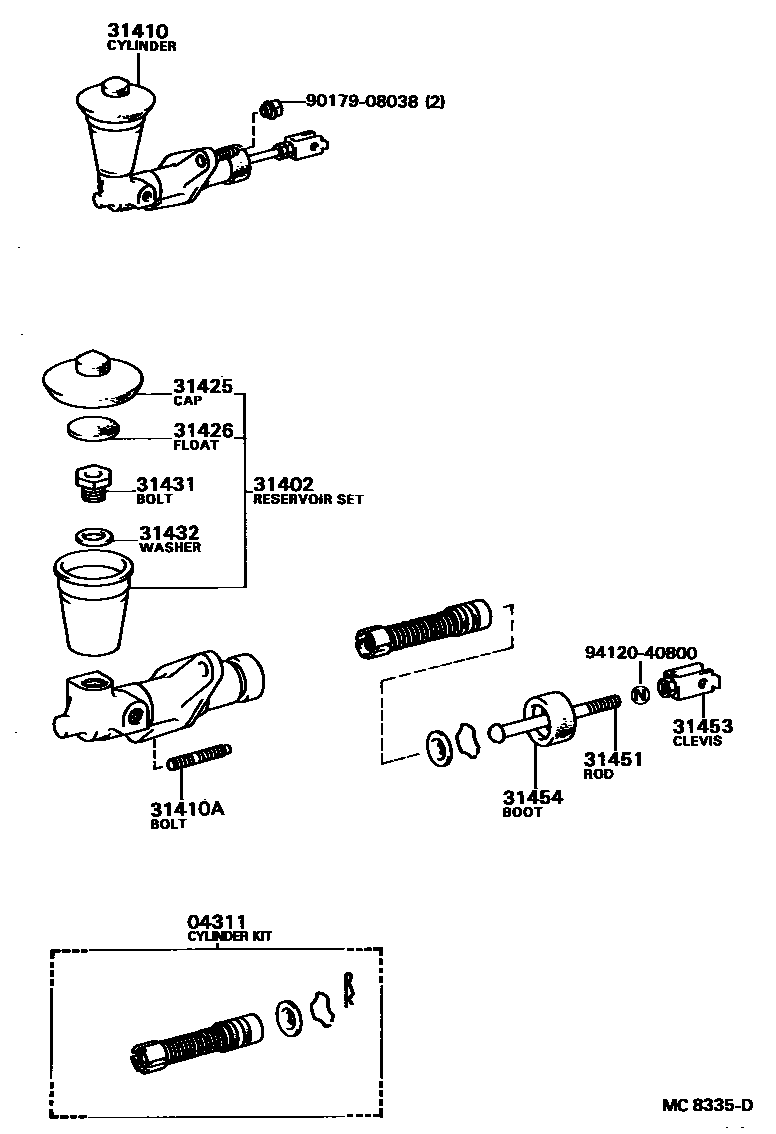 Parts diagram