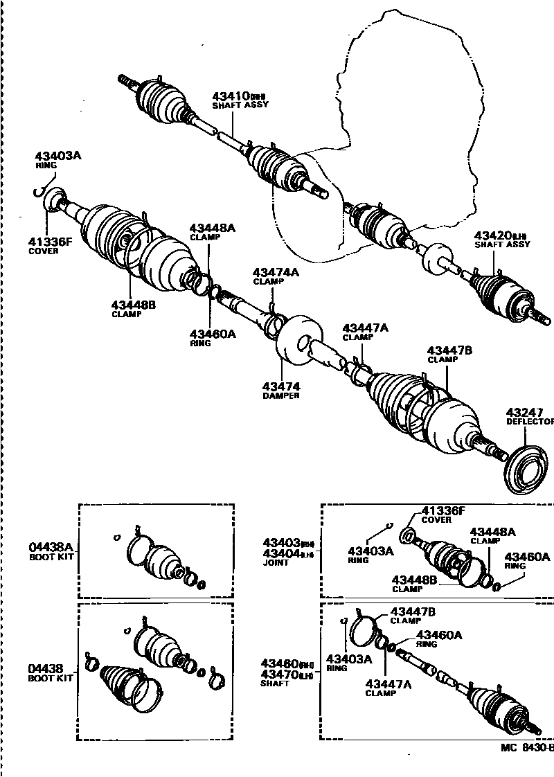 Parts diagram