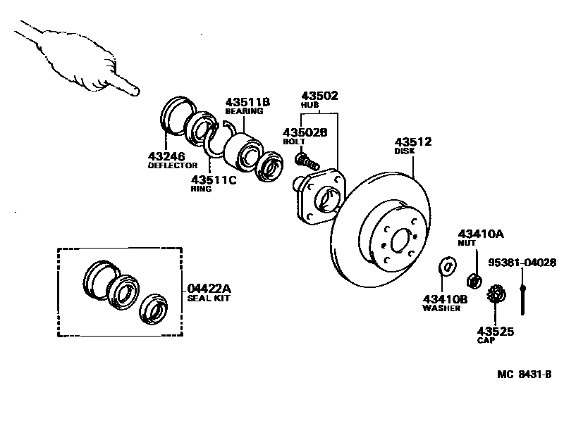 Parts diagram