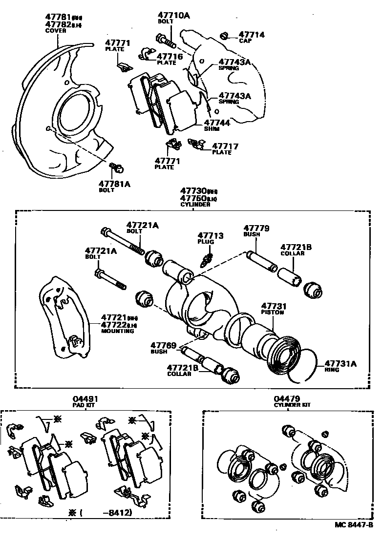 Parts diagram