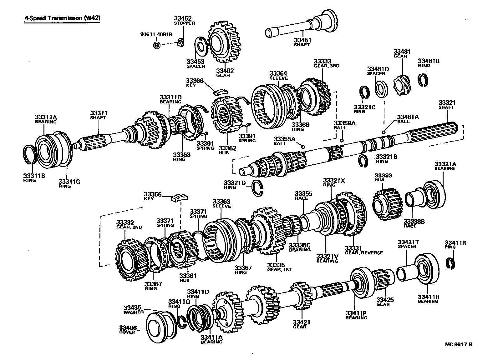 Parts diagram