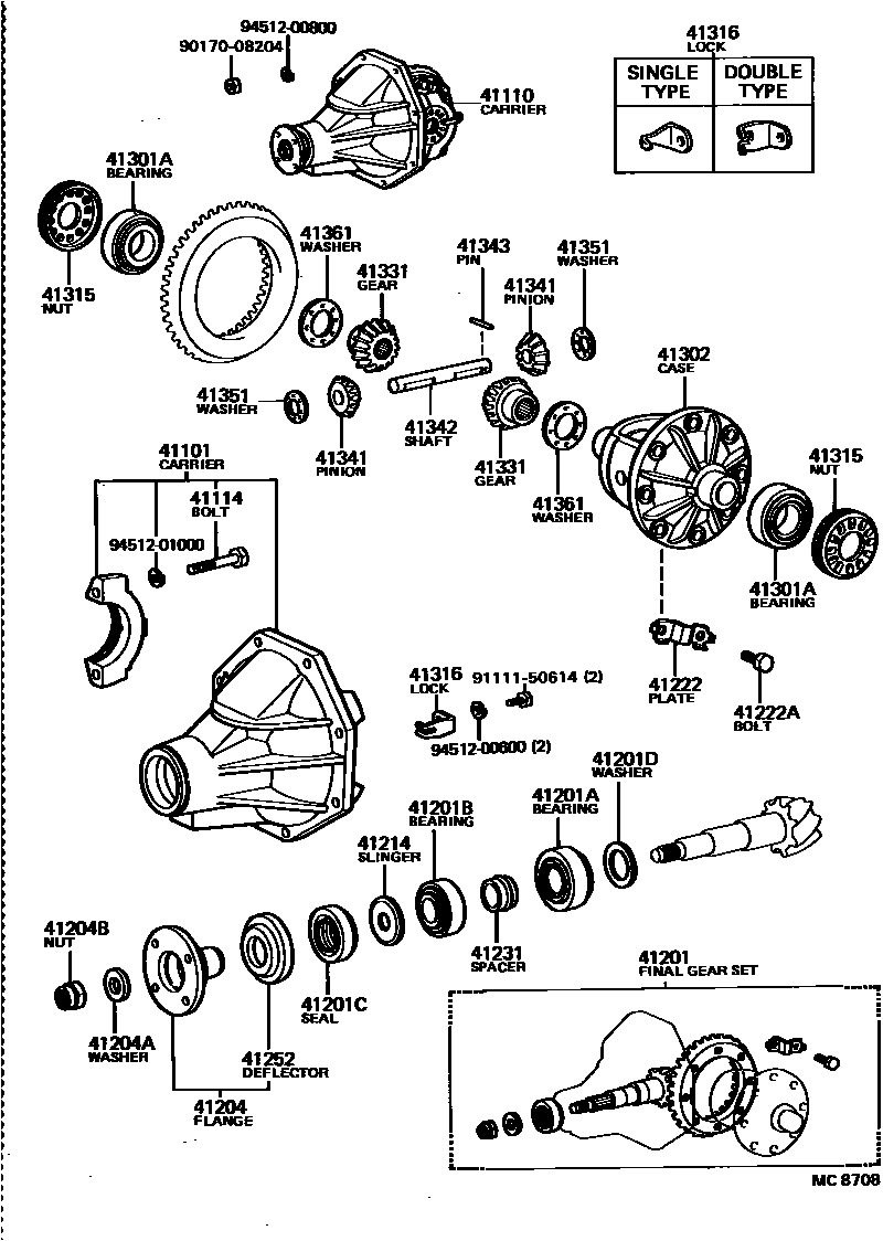 Parts diagram