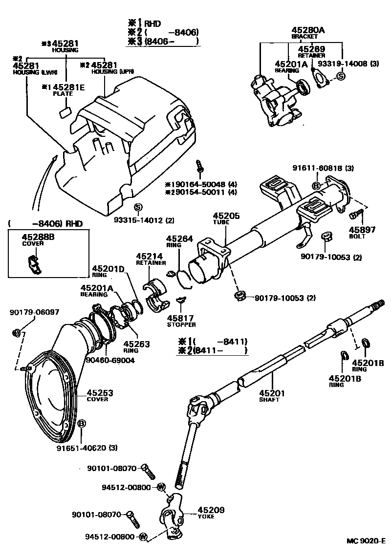 Parts diagram