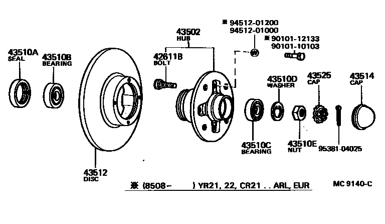 Parts diagram