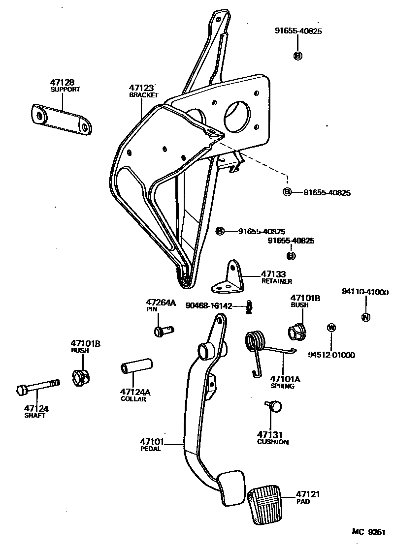Parts diagram