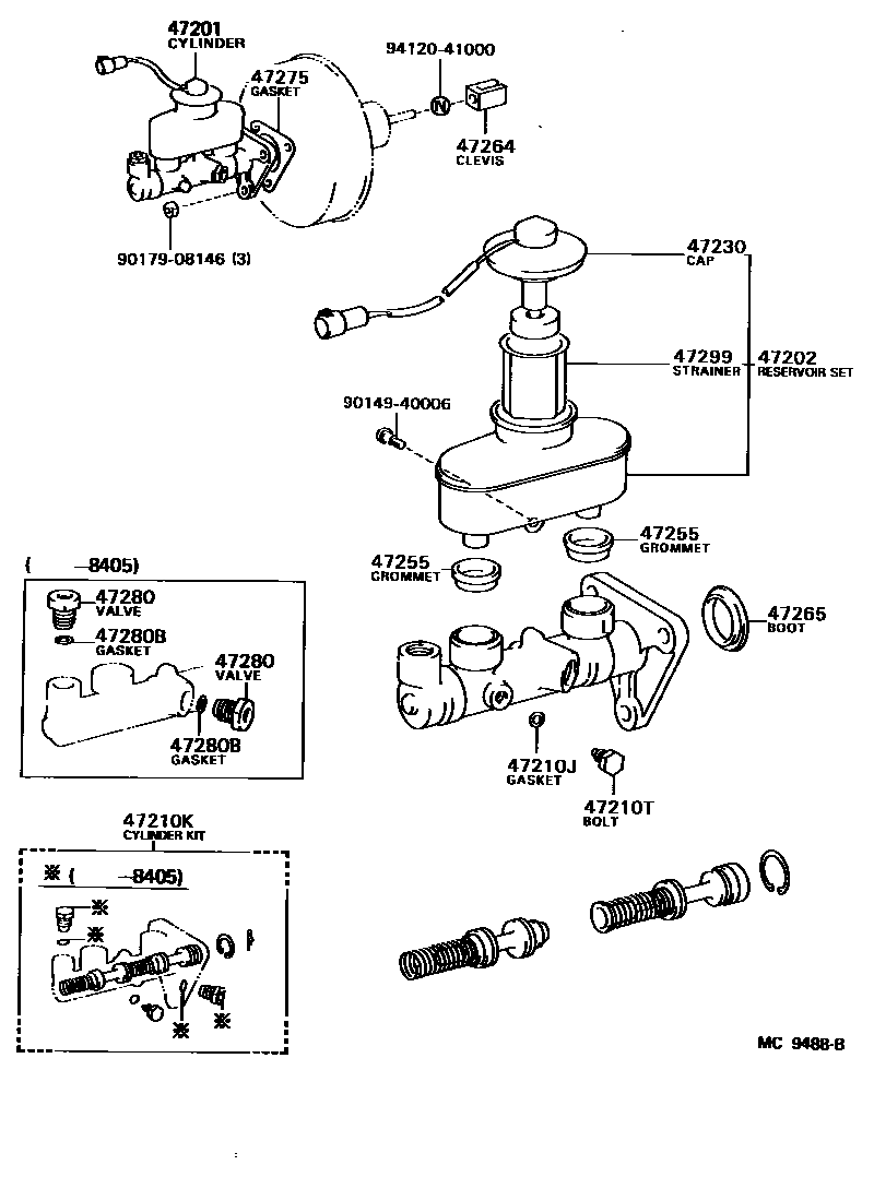 Parts diagram