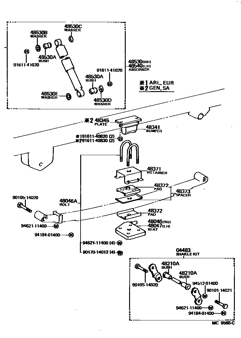 Parts diagram