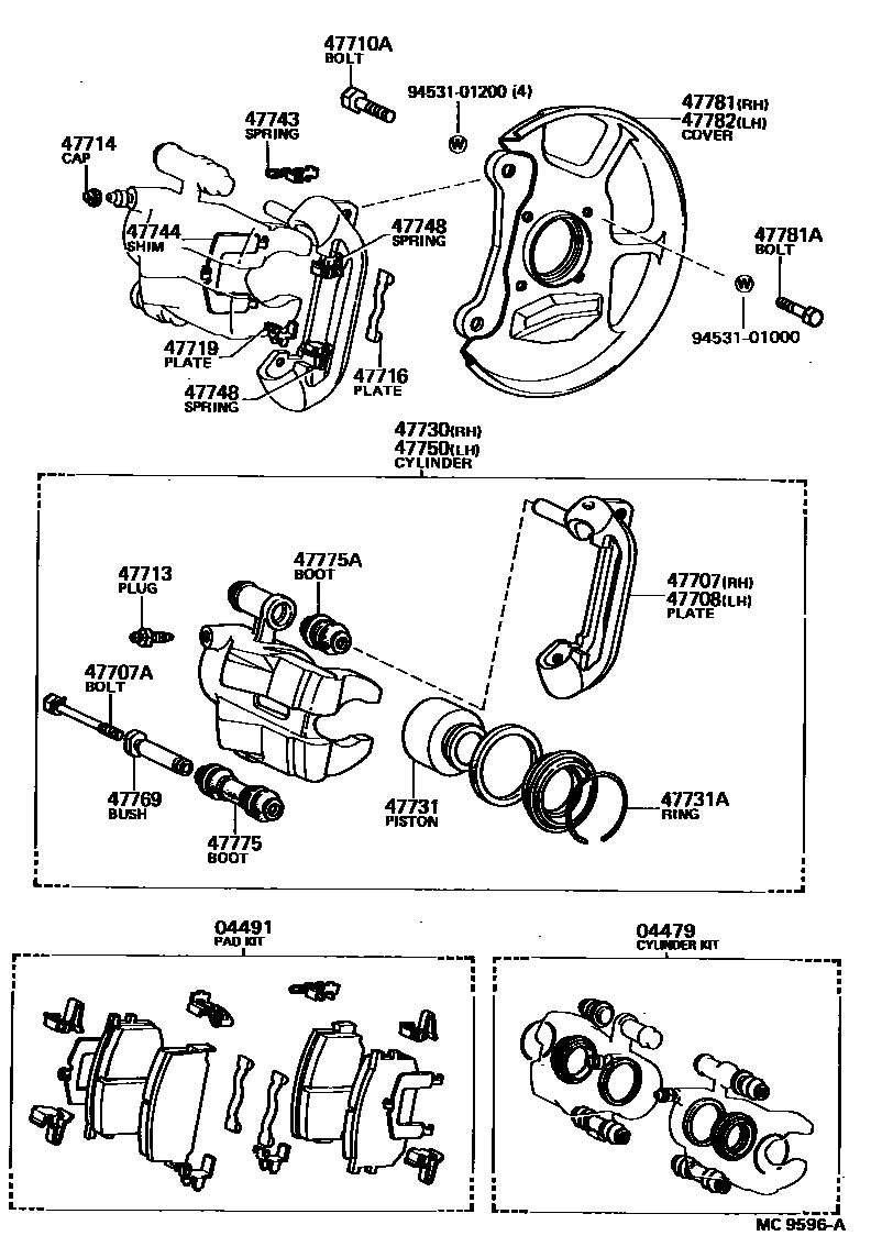 Parts diagram