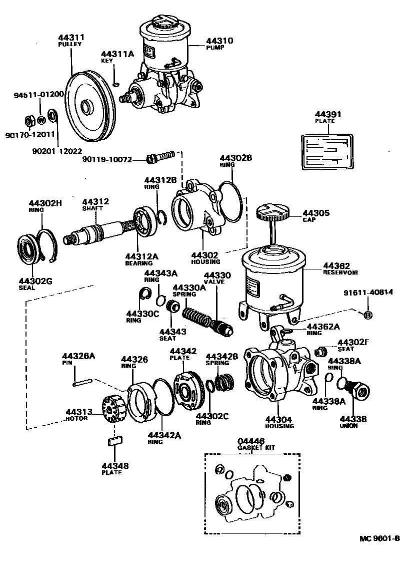 Parts diagram