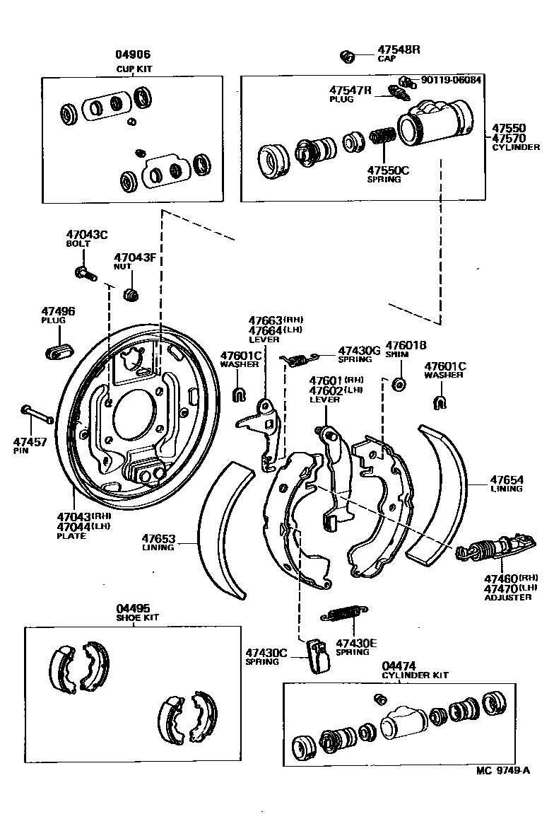 Parts diagram
