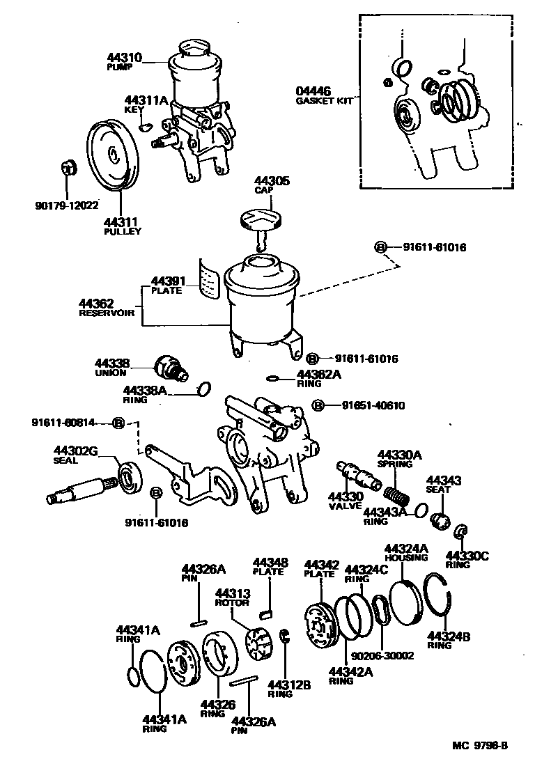 Parts diagram