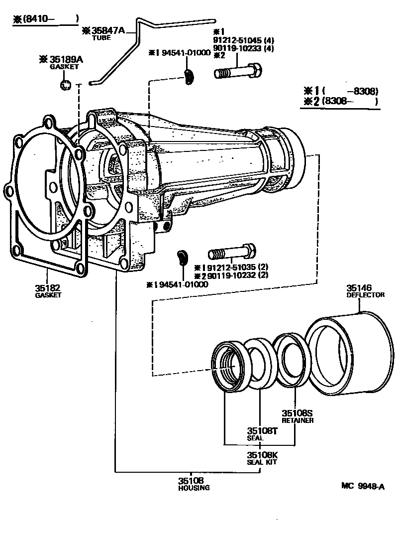 Parts diagram