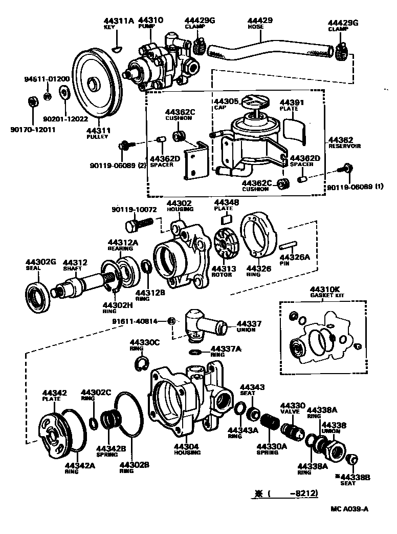Parts diagram