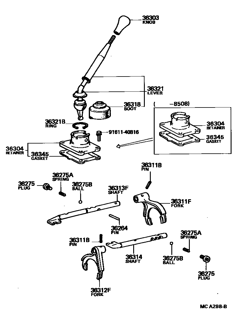 Parts diagram