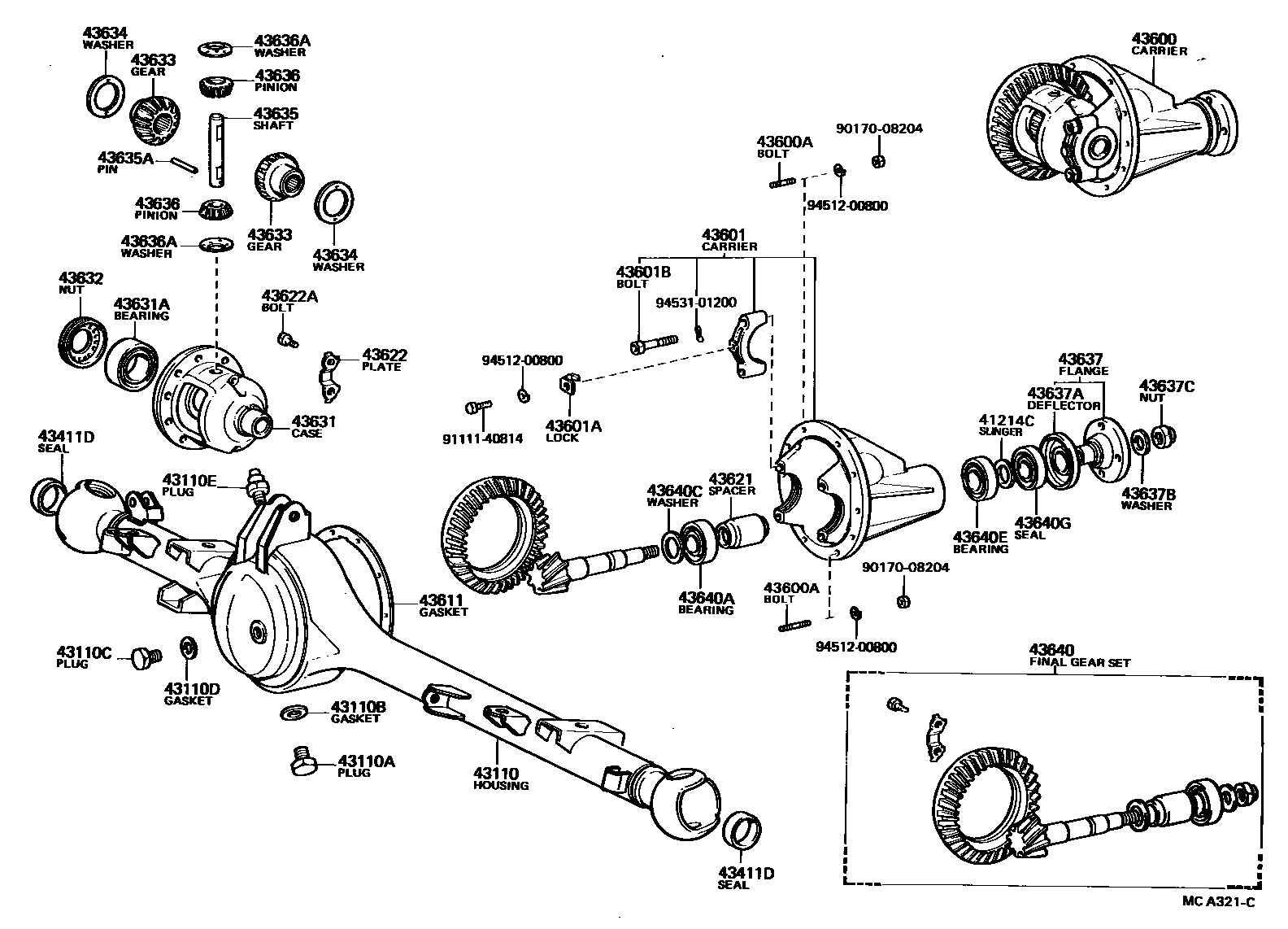 Parts diagram