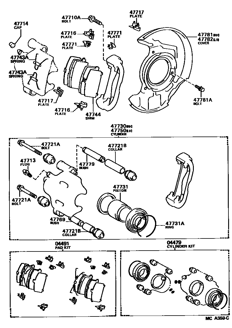 Parts diagram
