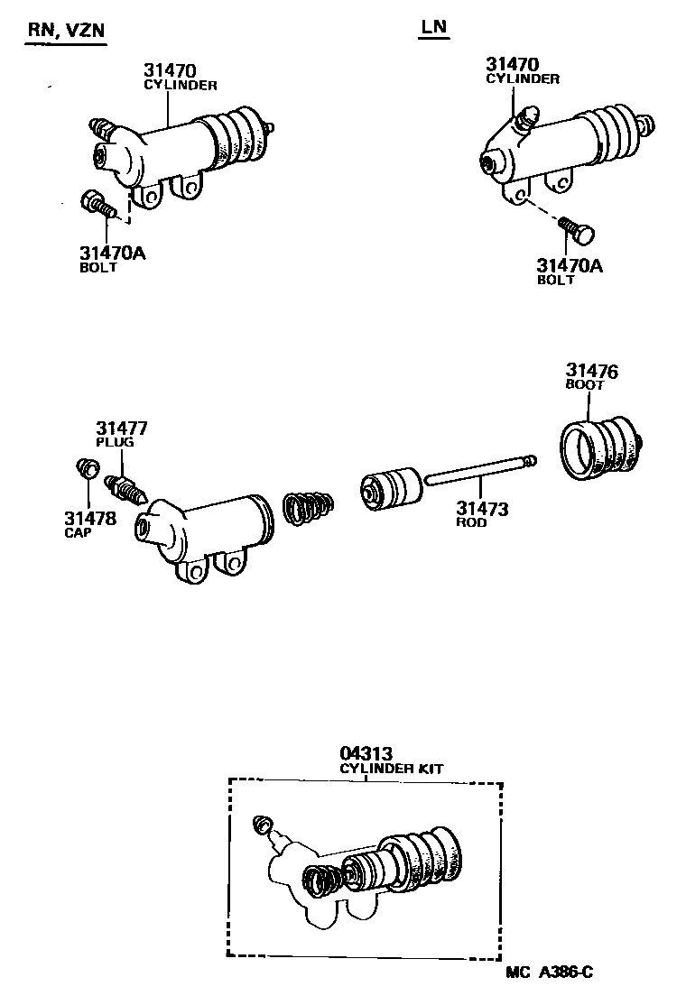 Parts diagram