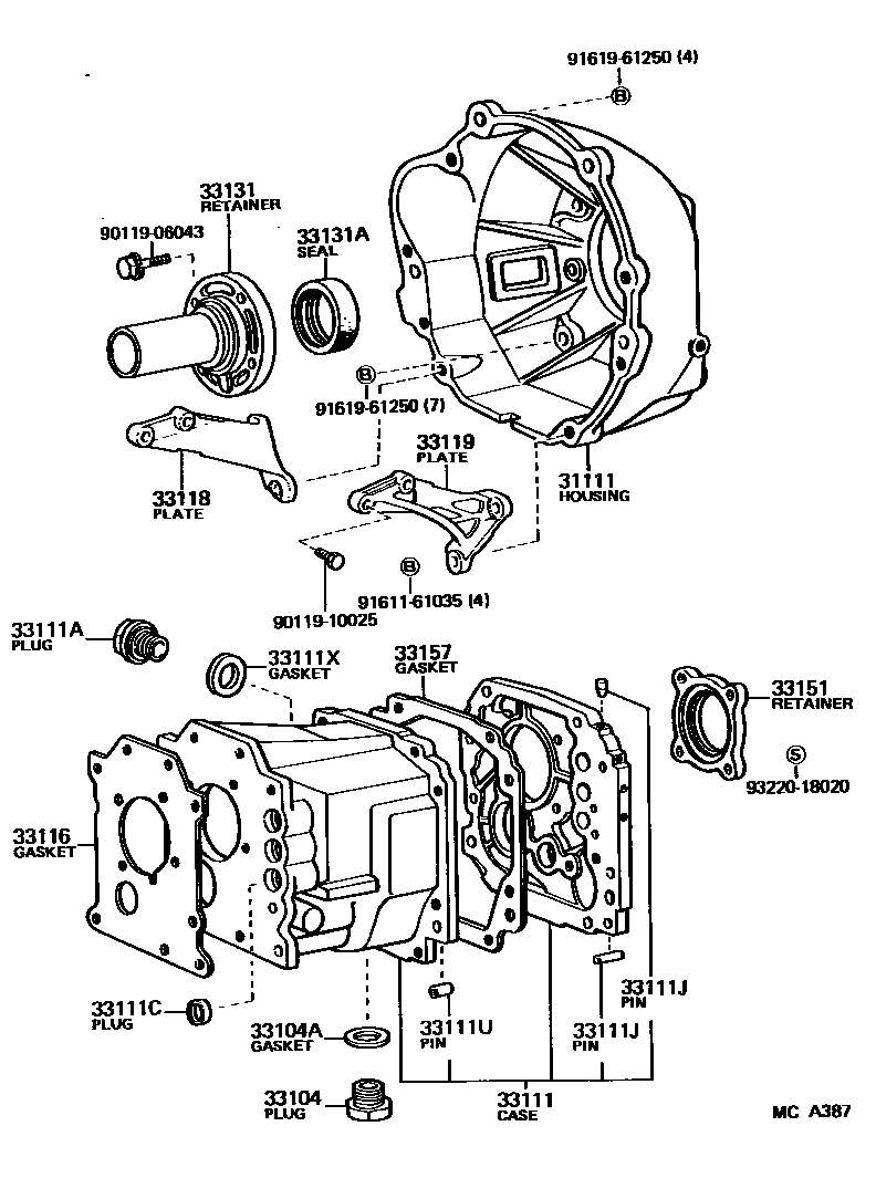 Parts diagram