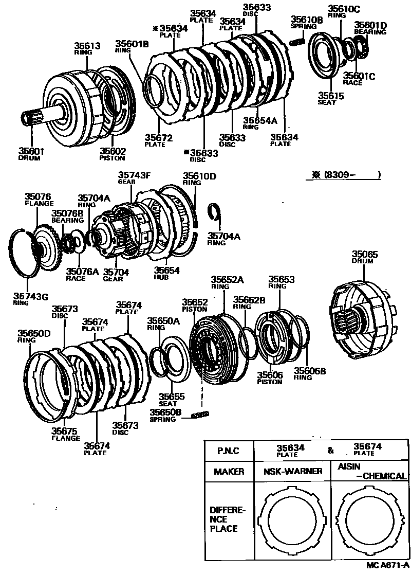 Parts diagram
