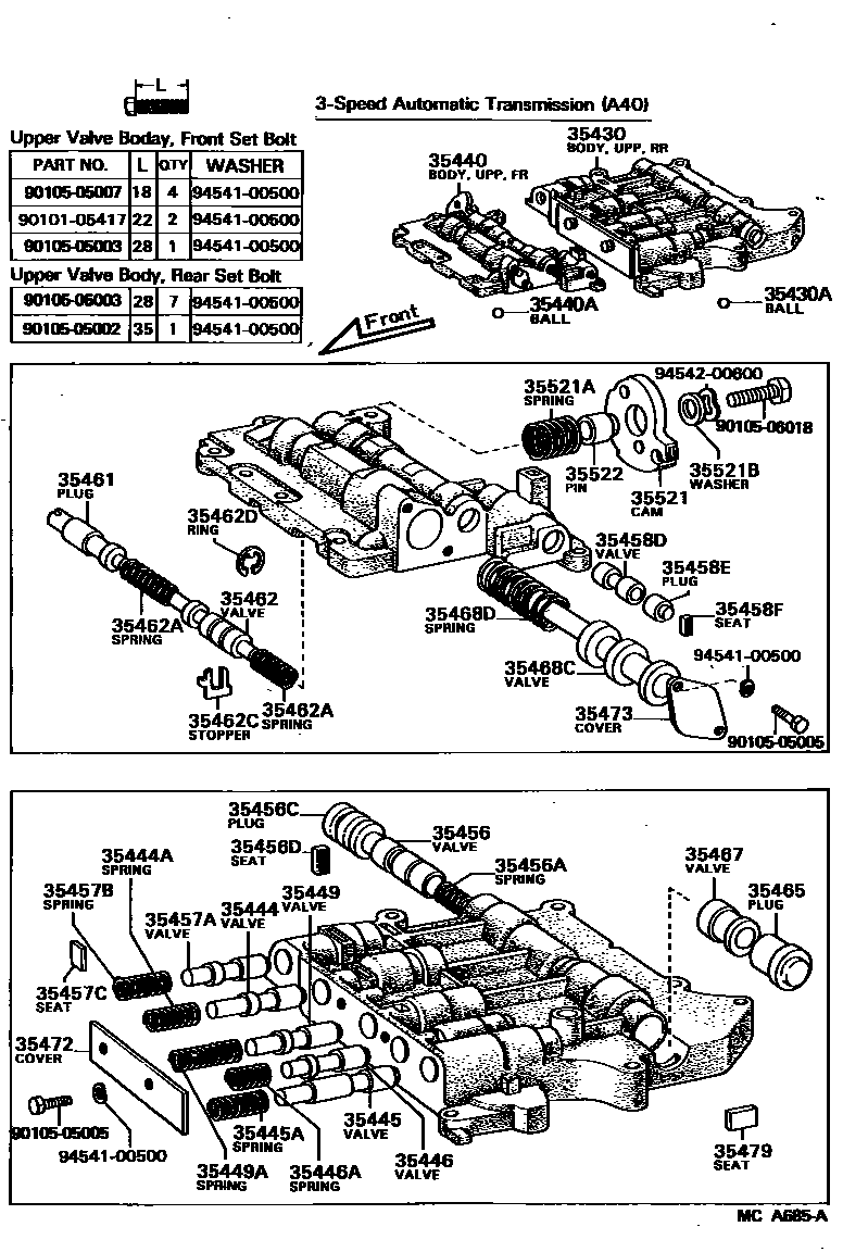 Parts diagram