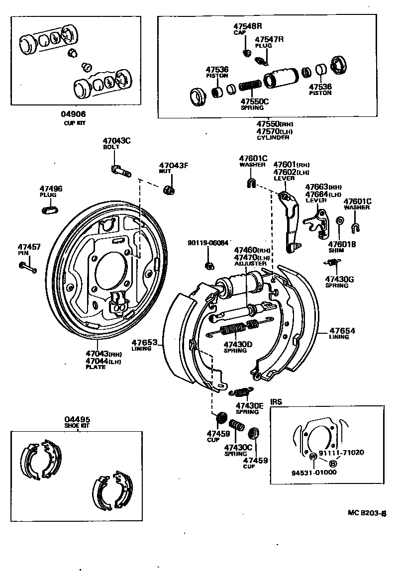 Parts diagram