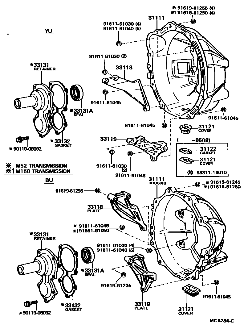 Parts diagram