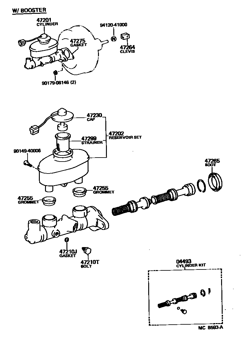 Parts diagram