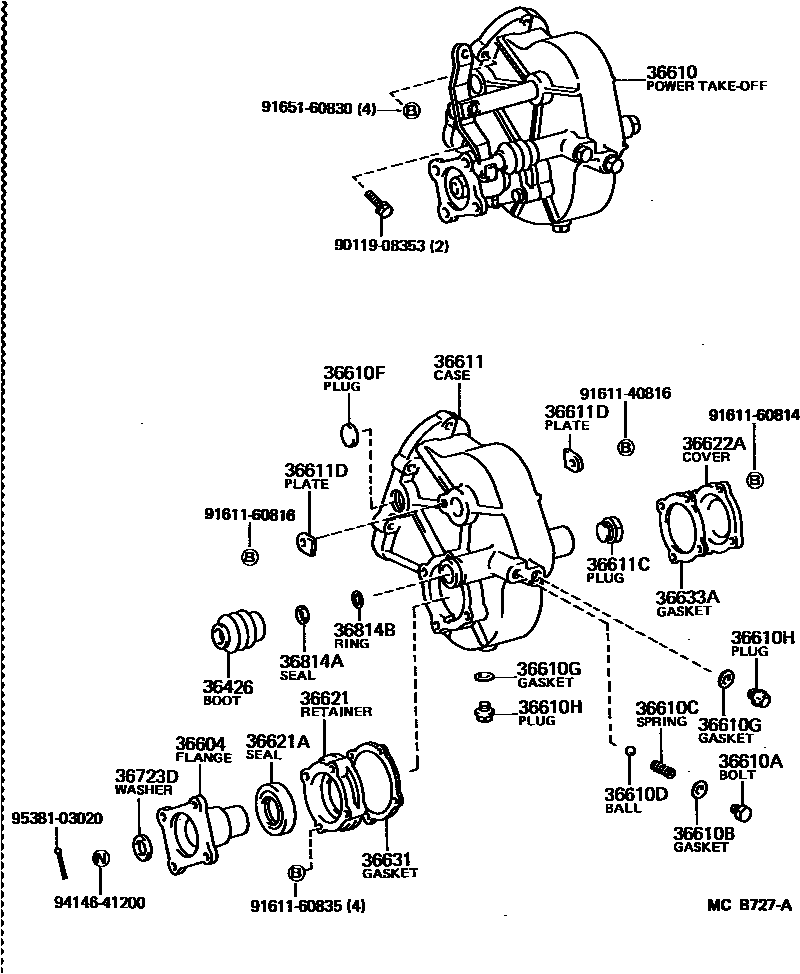 Parts diagram