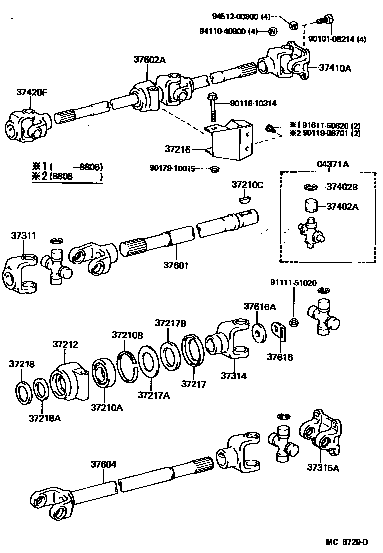 Parts diagram