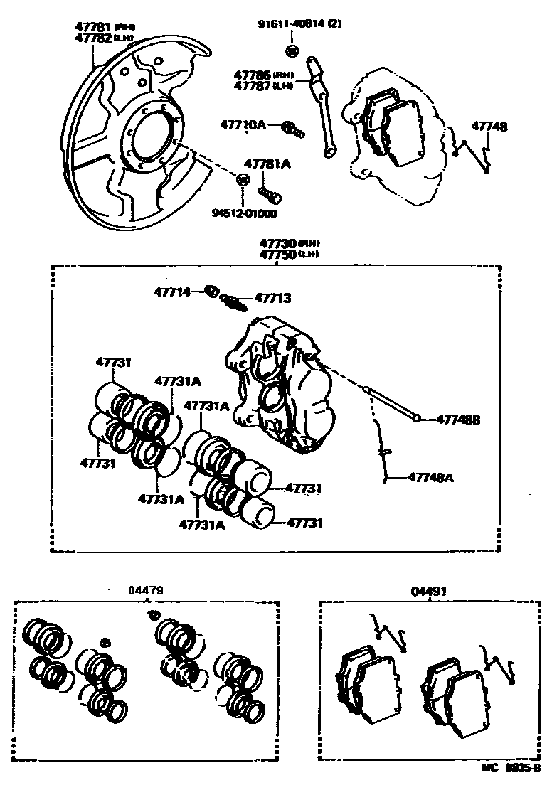 Parts diagram