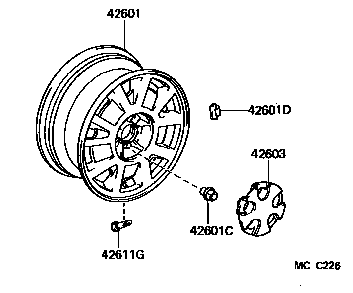 Parts diagram