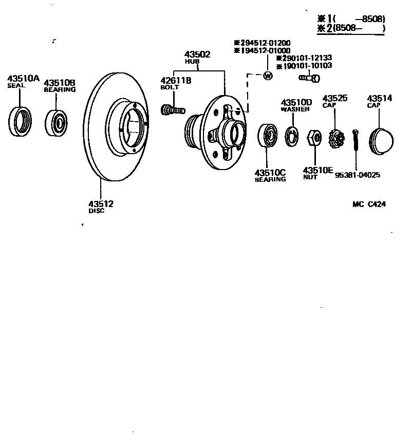 Parts diagram