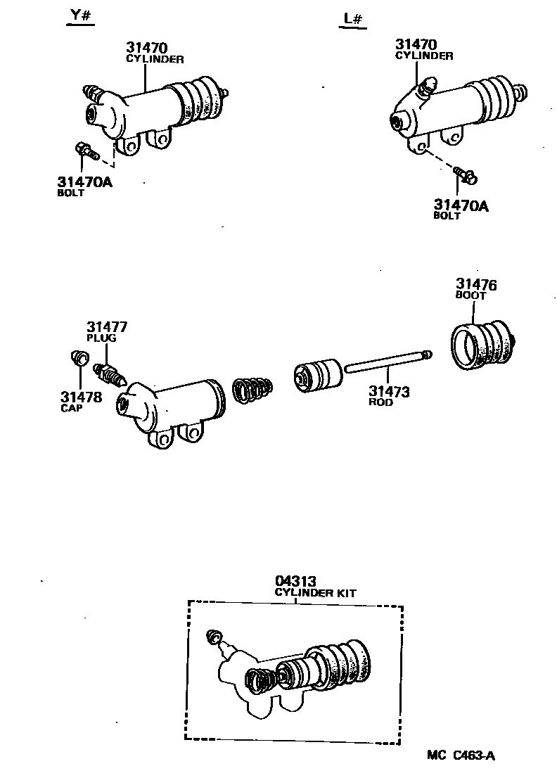 Parts diagram