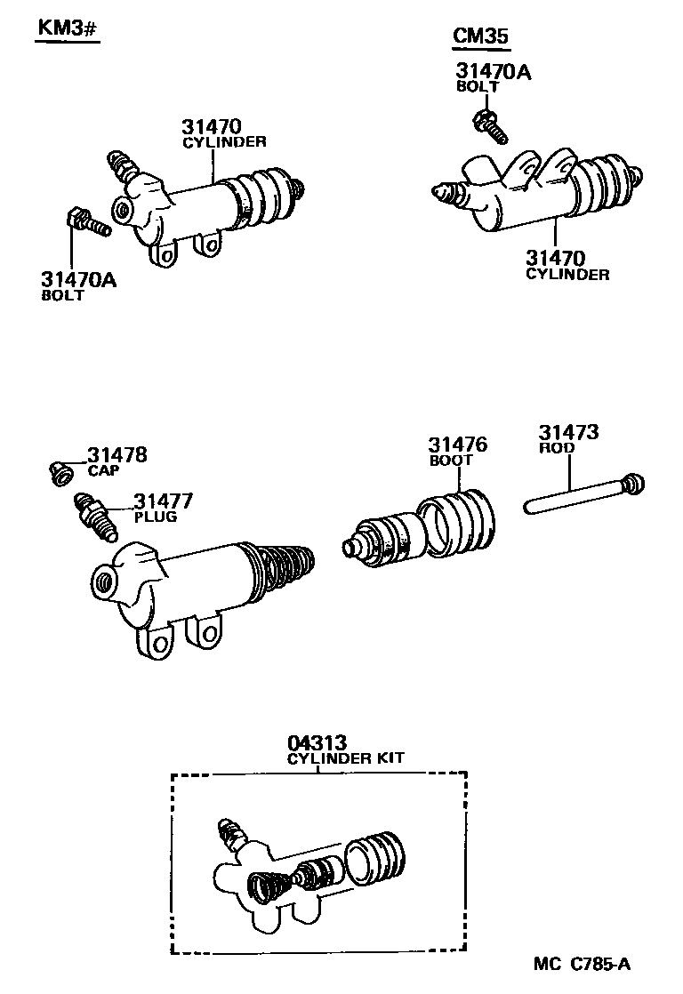 Parts diagram