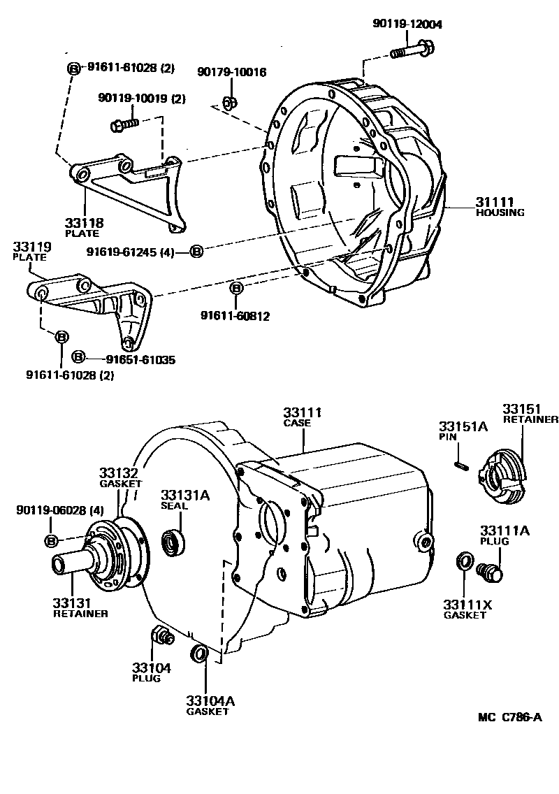 Parts diagram