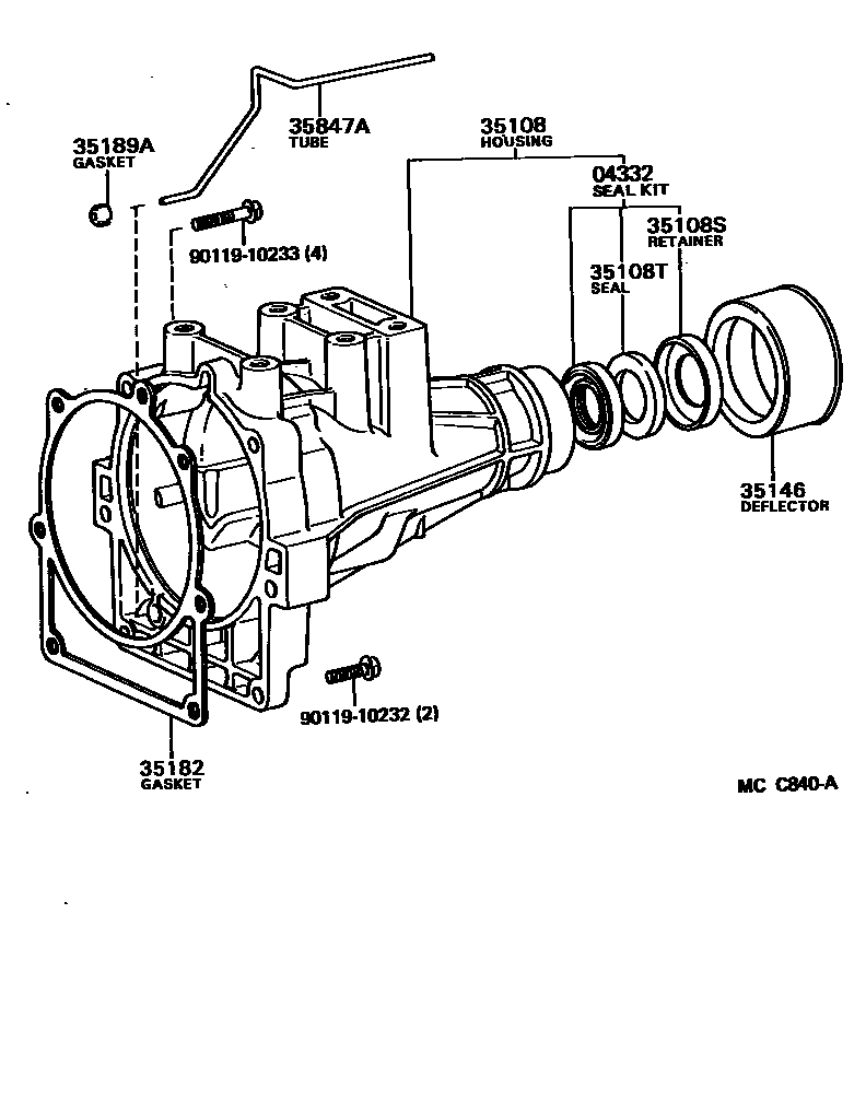 Parts diagram