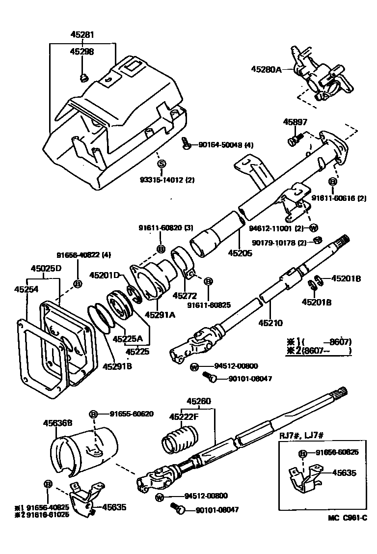 Parts diagram