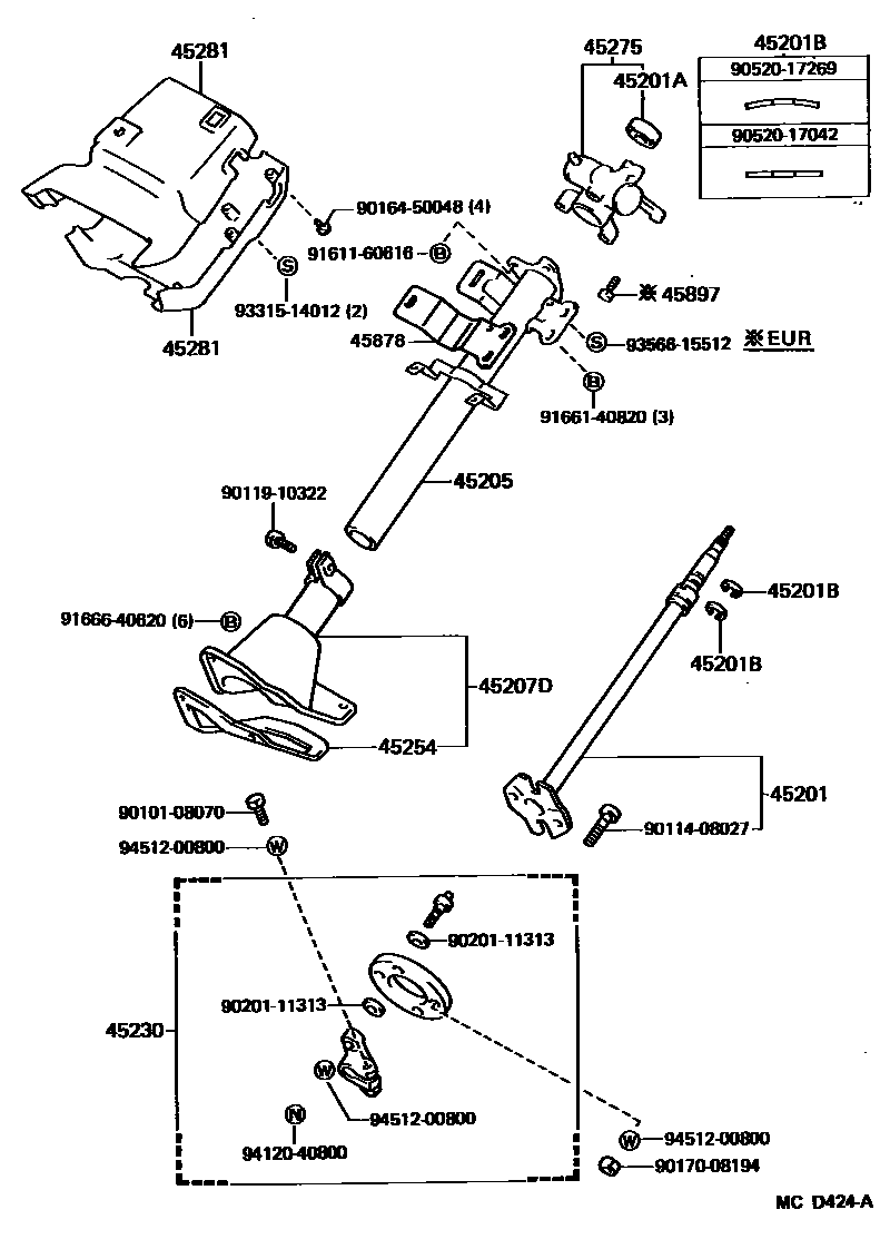 Parts diagram