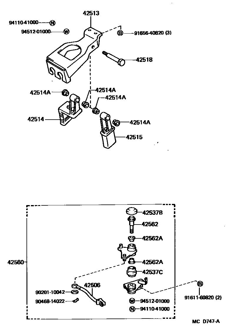 Parts diagram