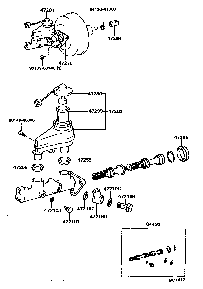 Parts diagram