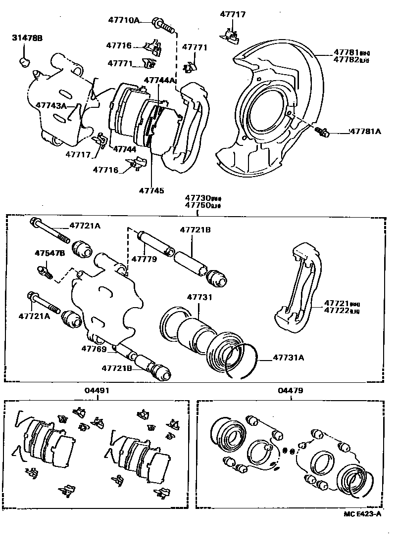Parts diagram