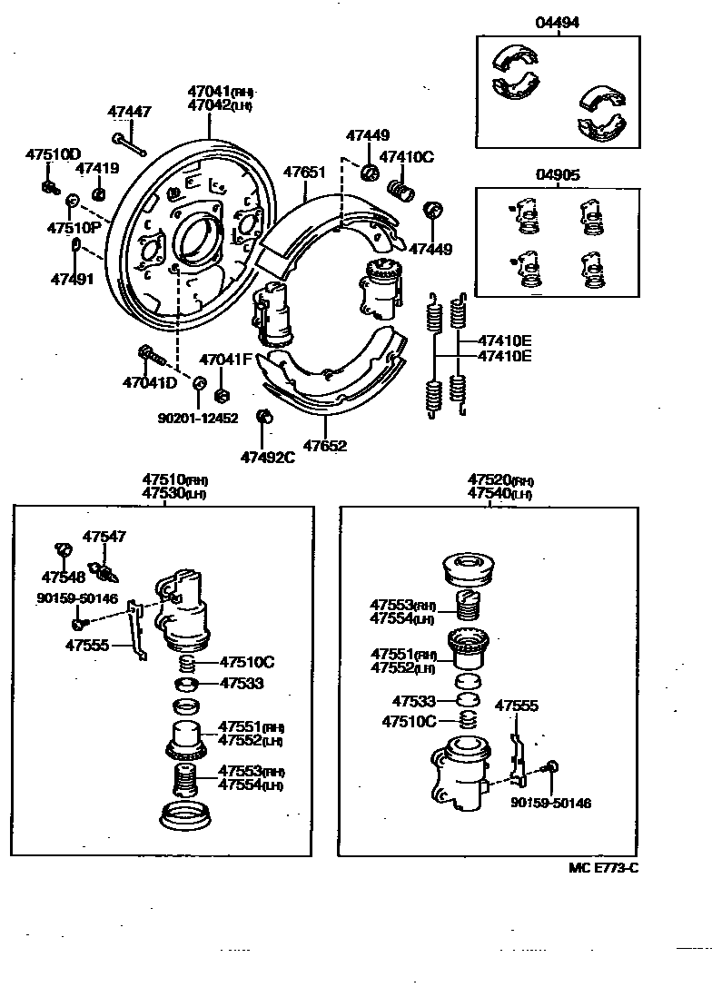 Parts diagram