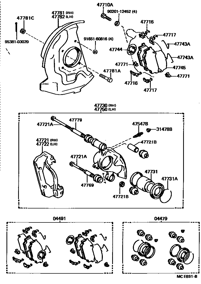 Parts diagram