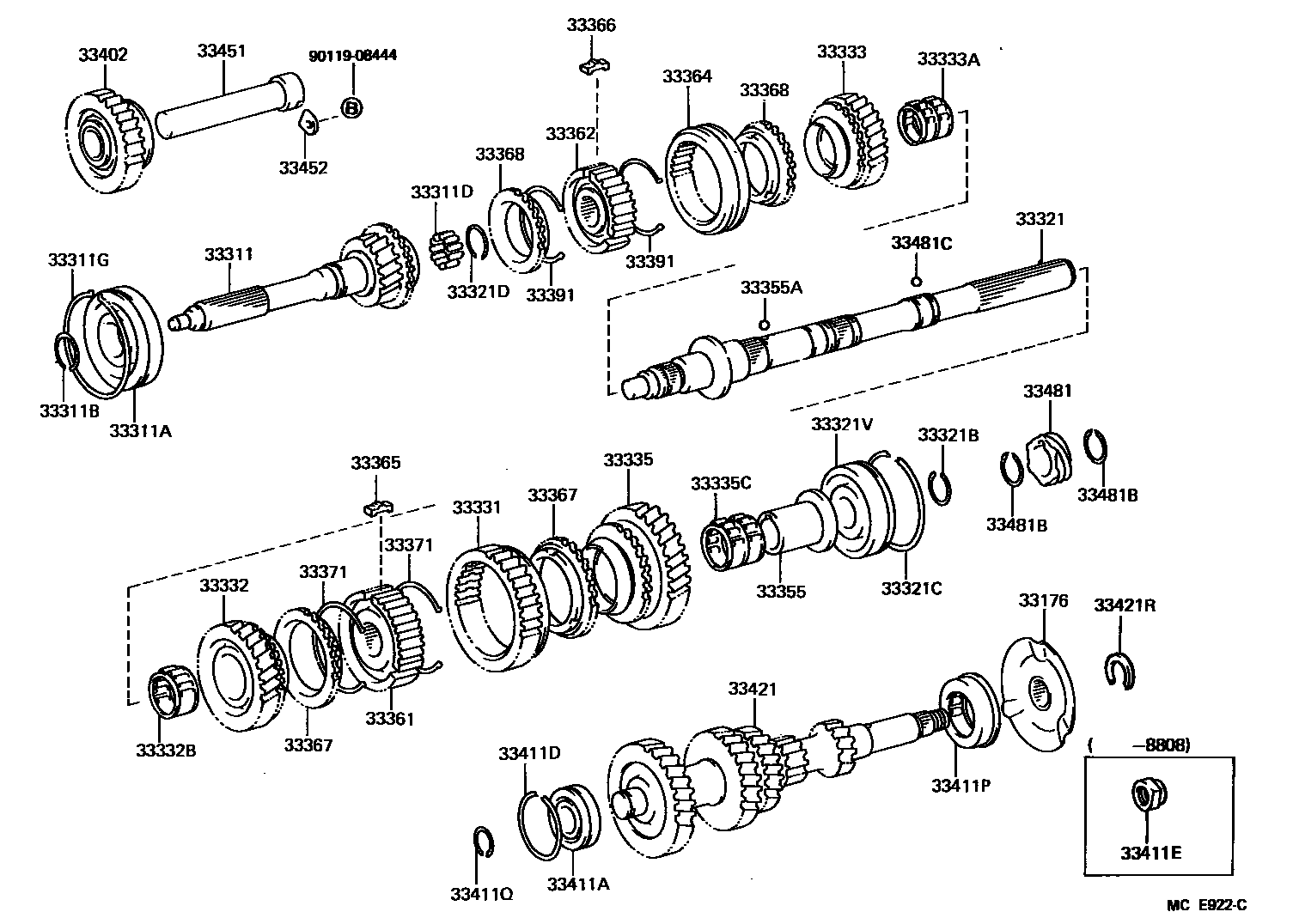 Parts diagram