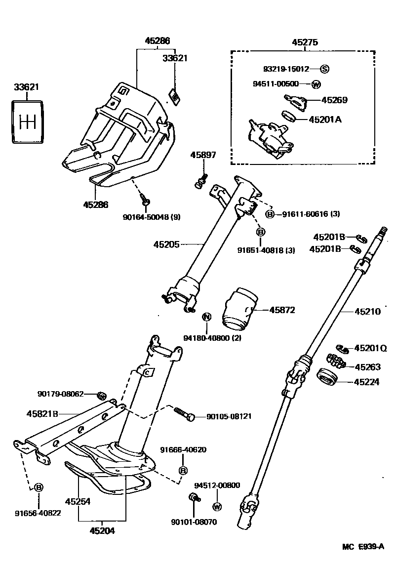 Parts diagram