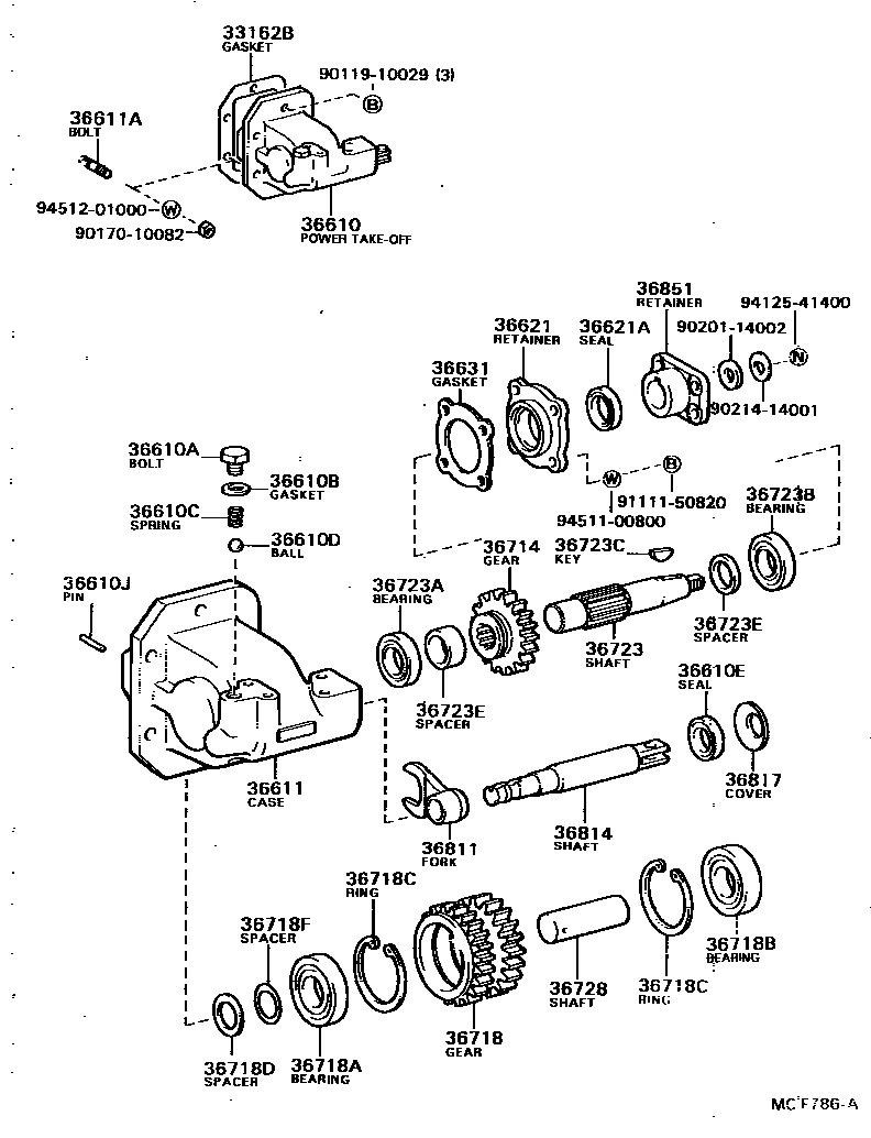 Parts diagram