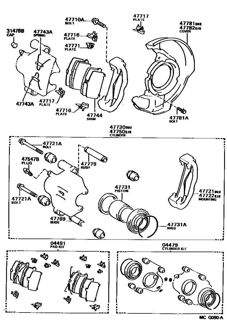 Parts diagram