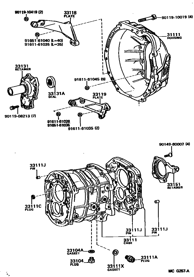 Parts diagram