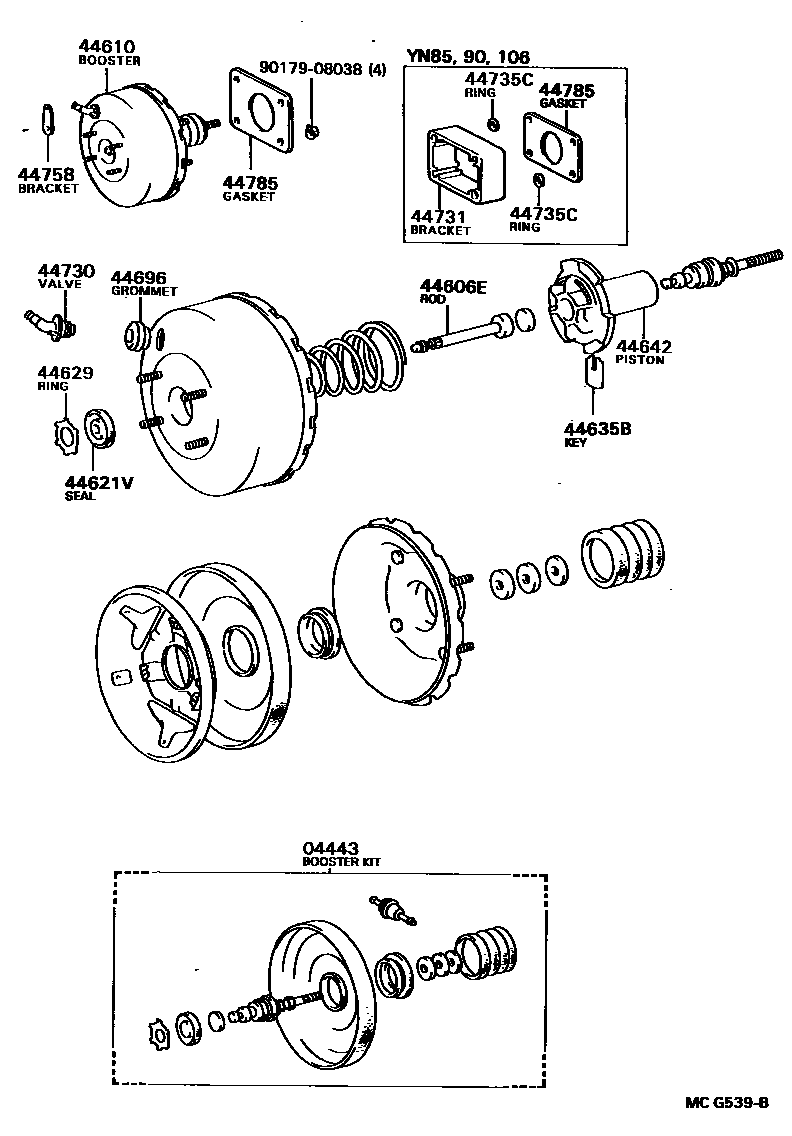 Parts diagram